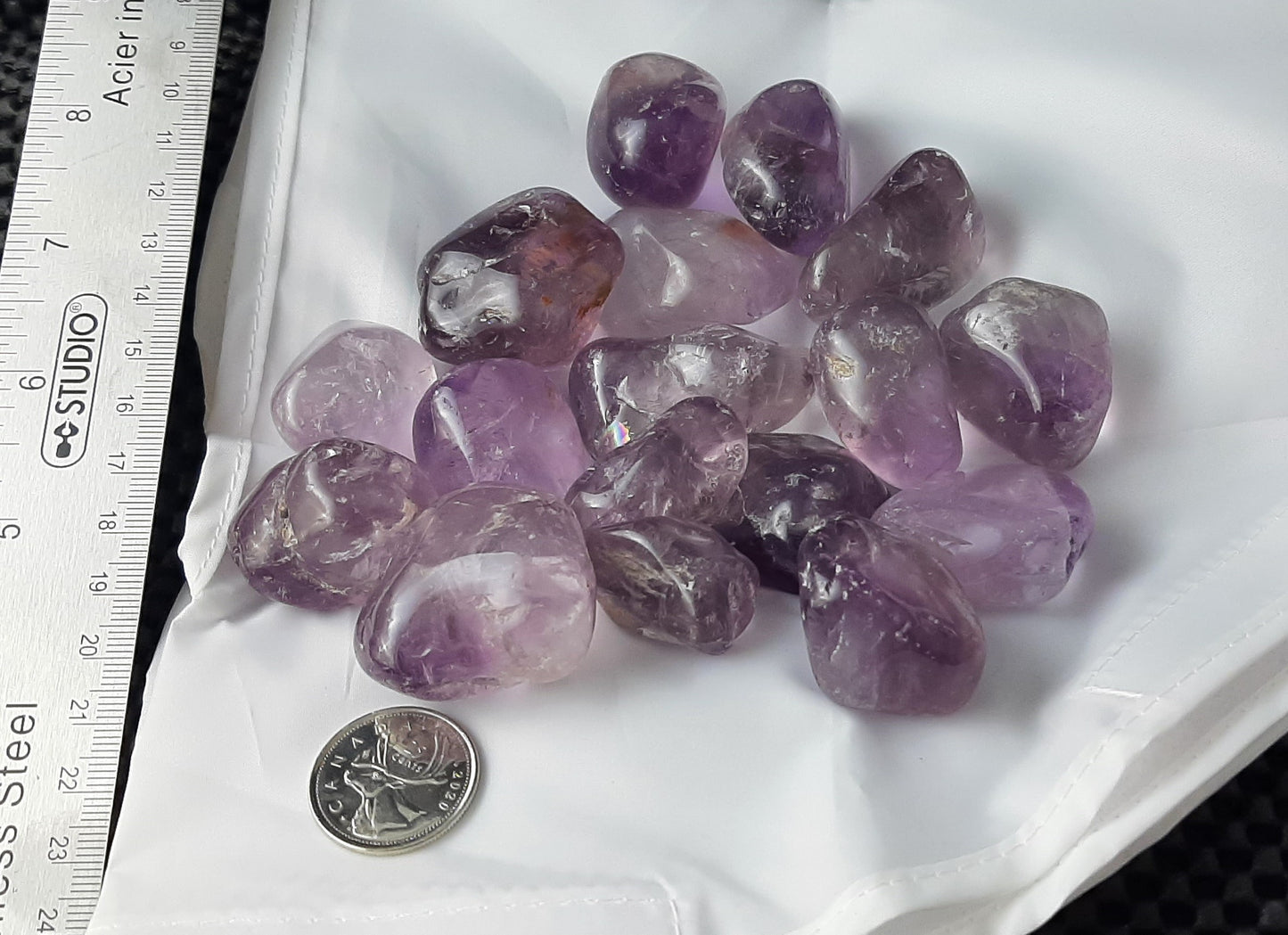 Amethyst Pebbles 1" - 2" by 500g