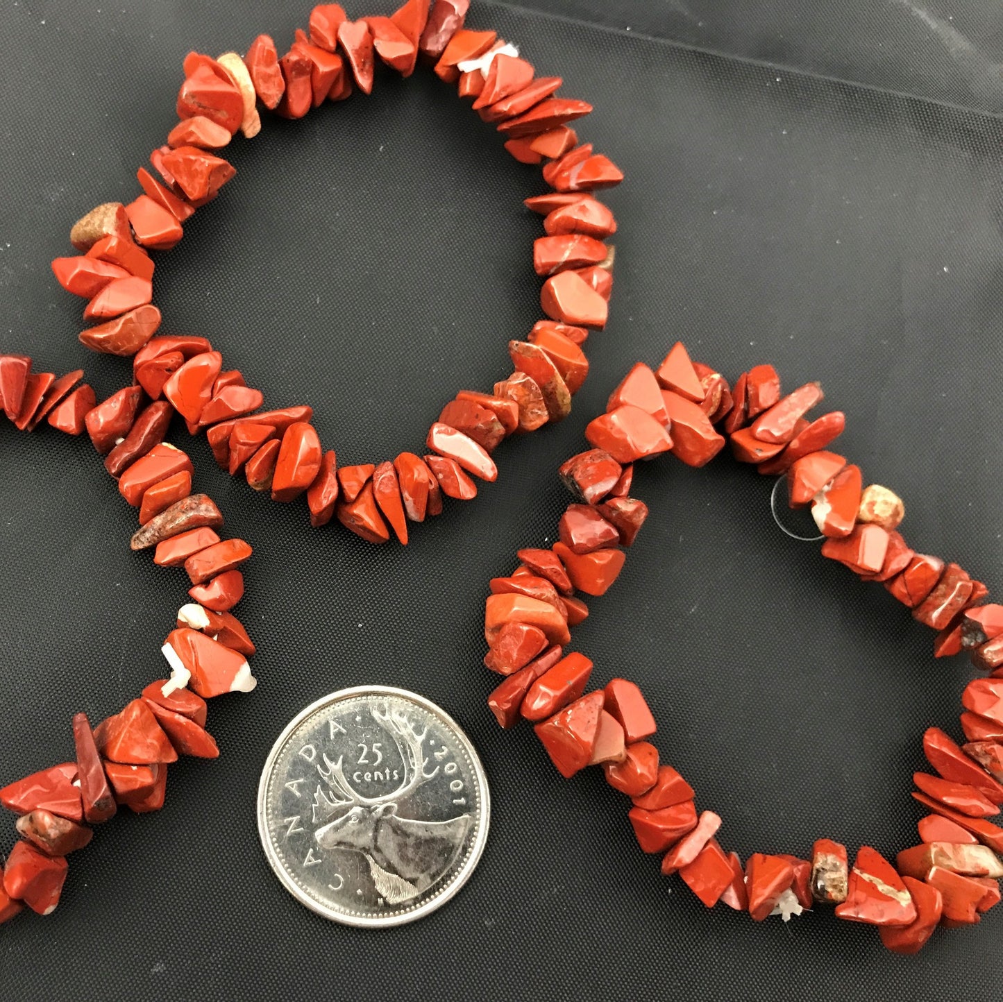 Red Jasper Chip Bracelet RETAIL
