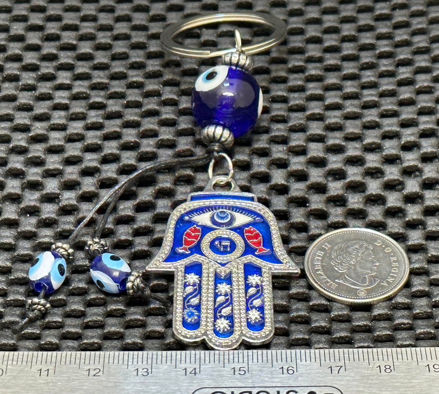 Evil Eye Keychain - Hamsa Hand, Retail