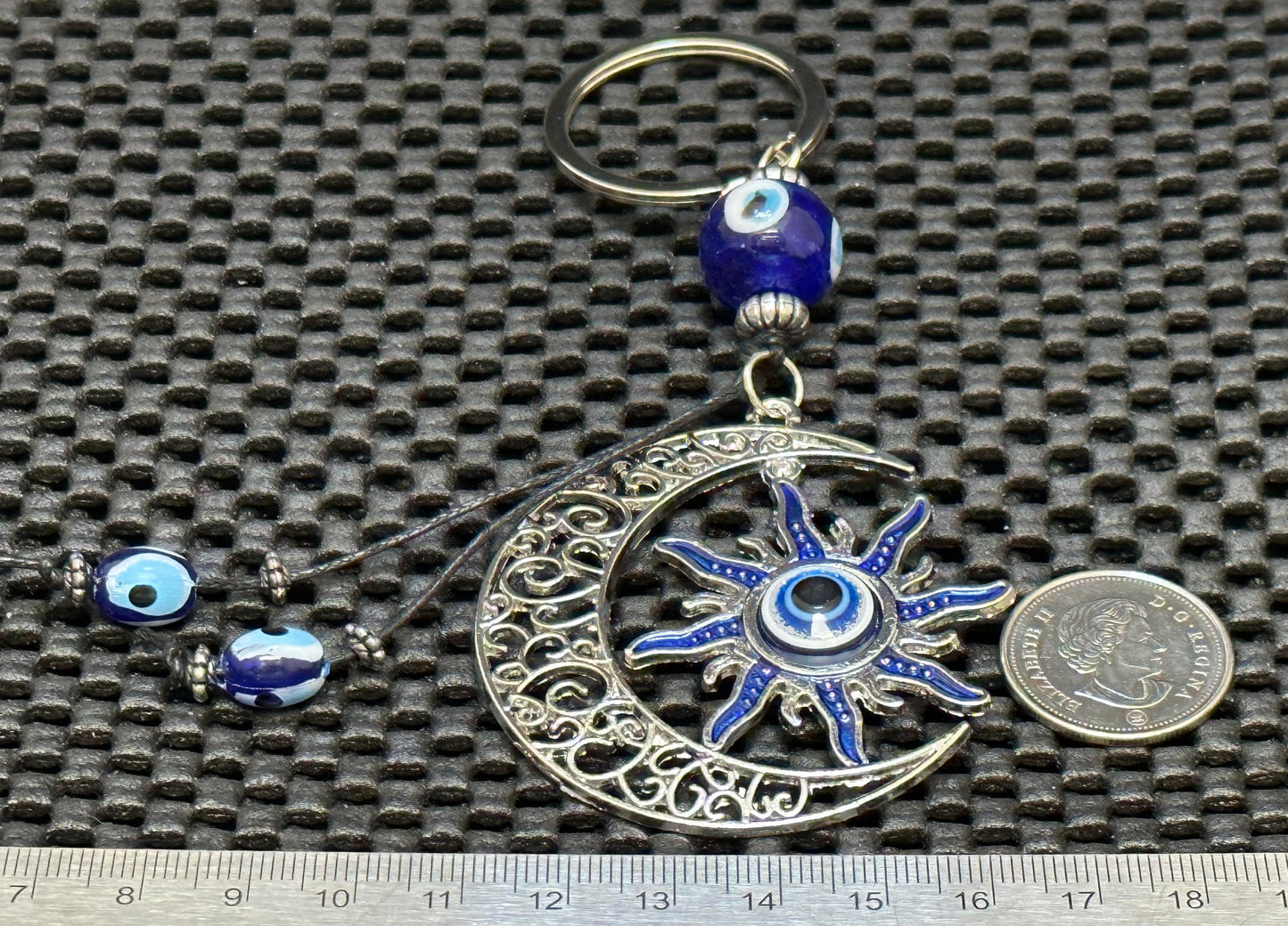 Evil Eye Keychain - Sun & Moon, Retail