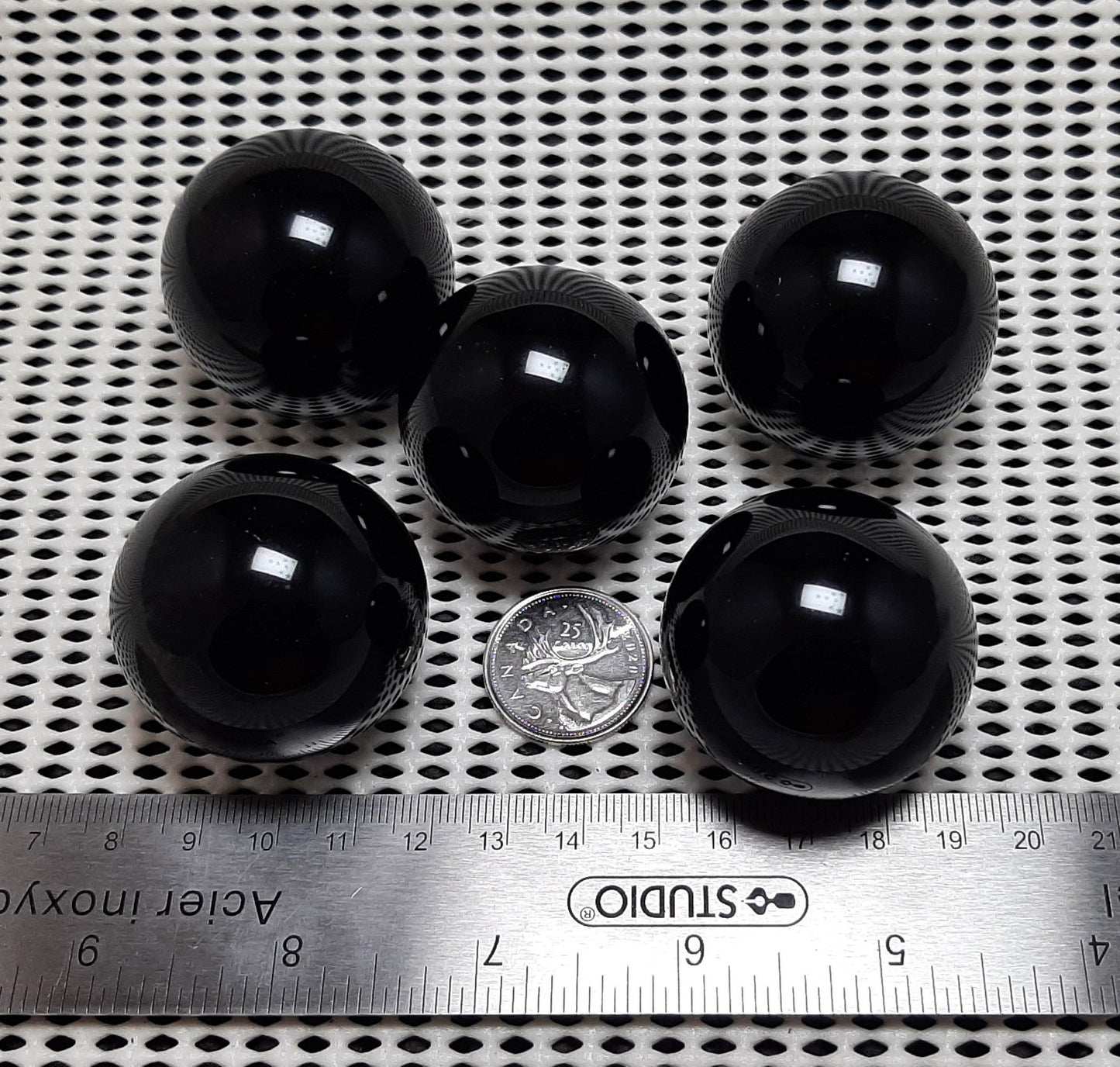 Sphere, Obsidian, 40mm - 45mm