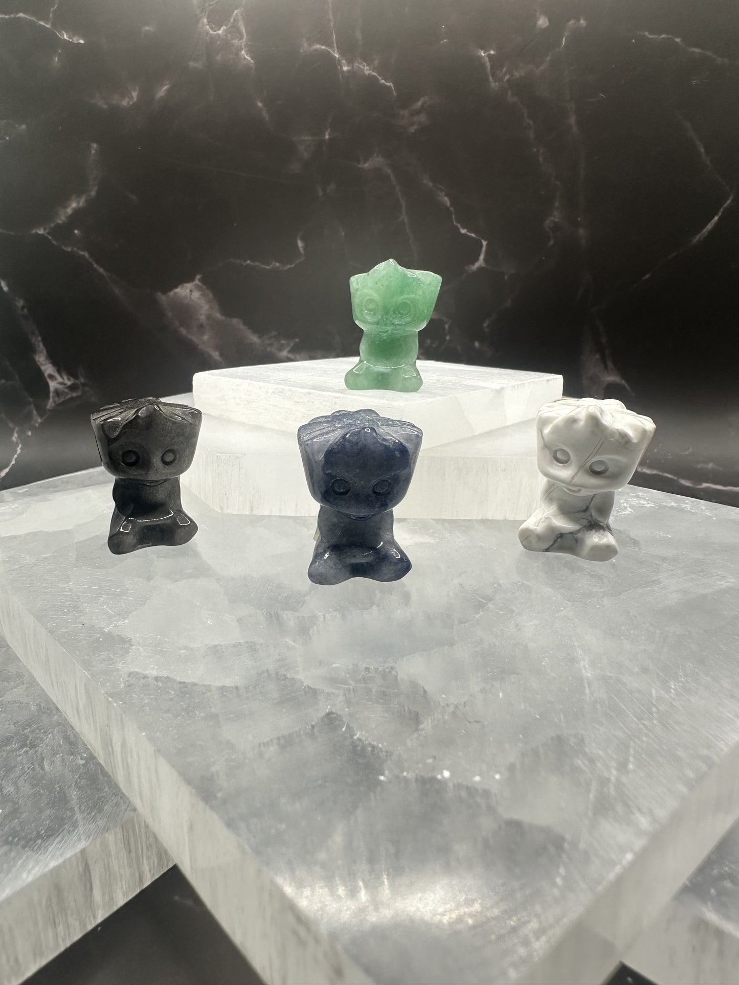 Figurine, Groot, Various Stones