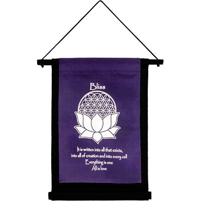 Banner, Purple Bliss, Small, 11" x 16"