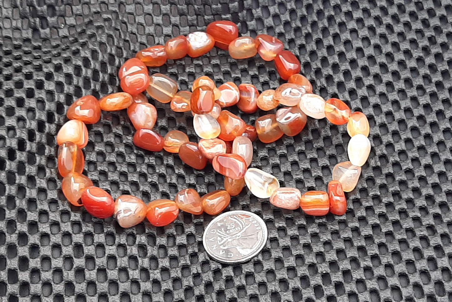 Carnelian Tumble Bracelet WS