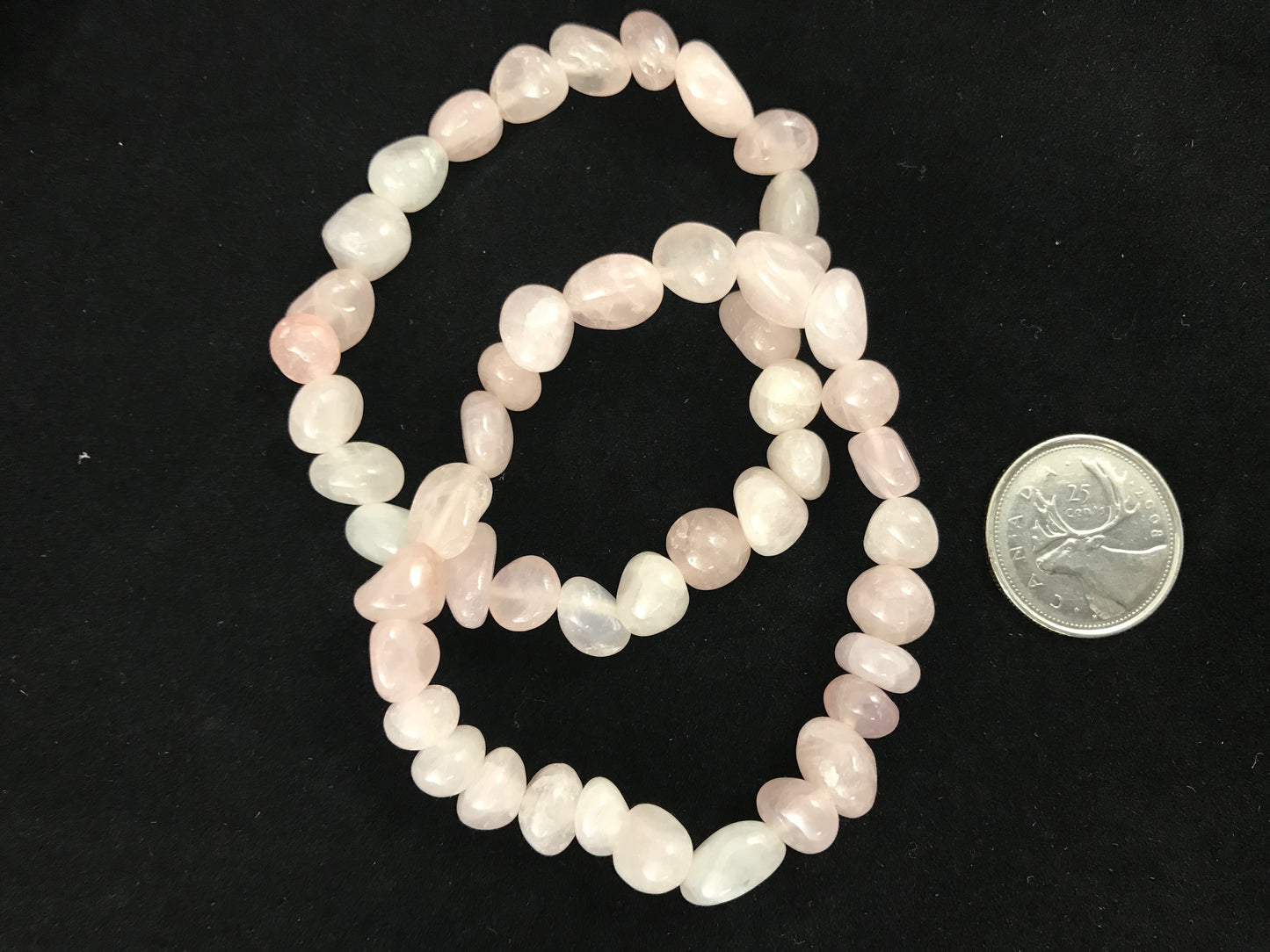 Rose Quartz Tumble Bracelet WS