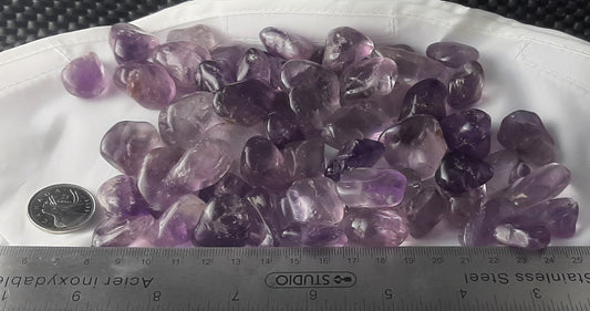 Amethyst Tumble by 500g, Small ~20mm - 25mm