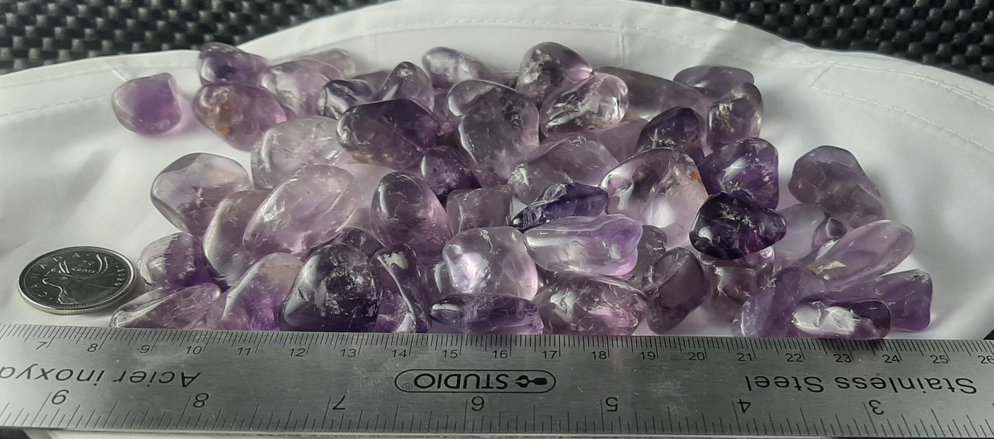 Amethyst Tumble by 500g, Small ~20mm - 25mm