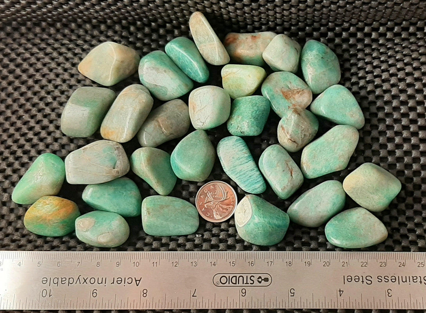 Amazonite Tumble by 500g, Large ~25mm - 30mm