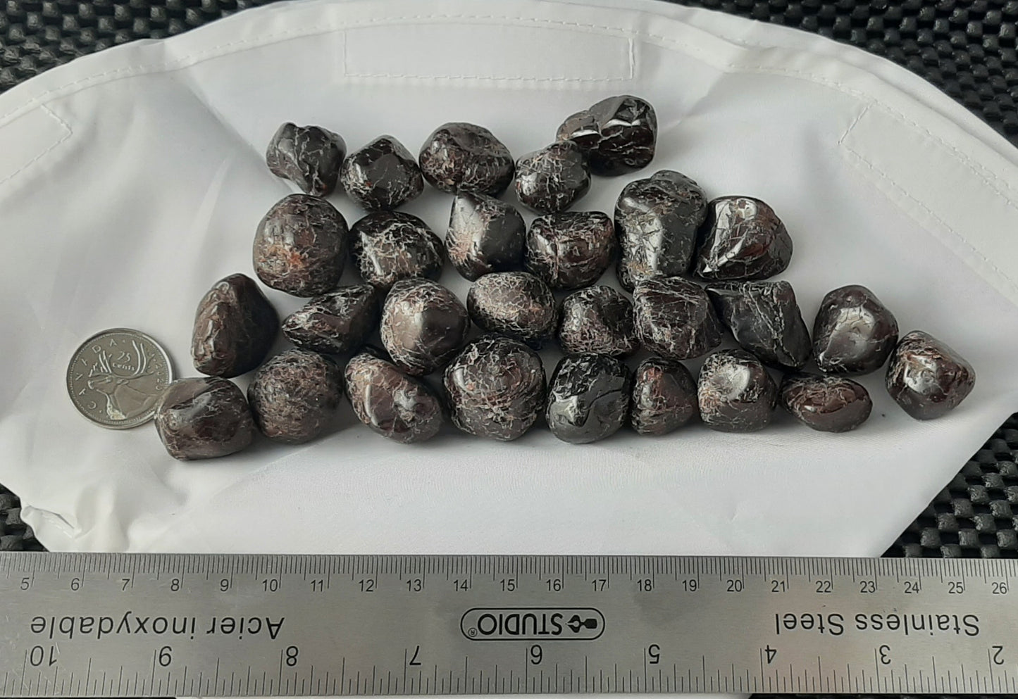 Garnet Tumble by 500g, Large 25mm - 35mm