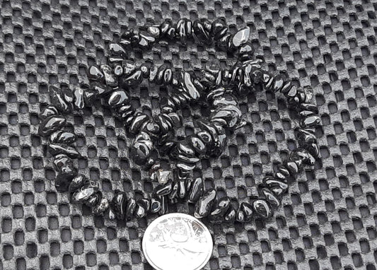 Black Tourmaline Chip Bracelet RETAIL