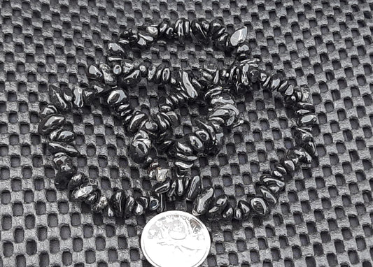Black Tourmaline Chip Bracelet WS
