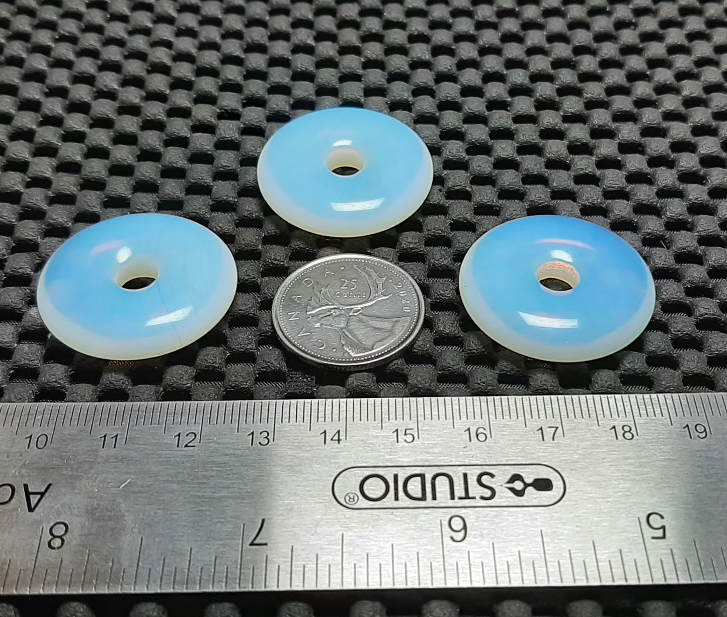Stone Donut Cabochon, 30mm Retail