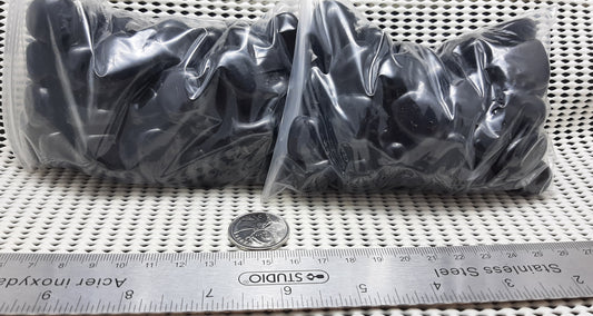 Black Obsidian Tumble by 500g, Large ~25mm - 35mm