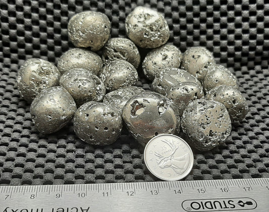 Pyrite Tumble by 500g, Large ~25mm - 35mm