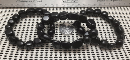 Black Obsidian Tumble Bracelet RETAIL