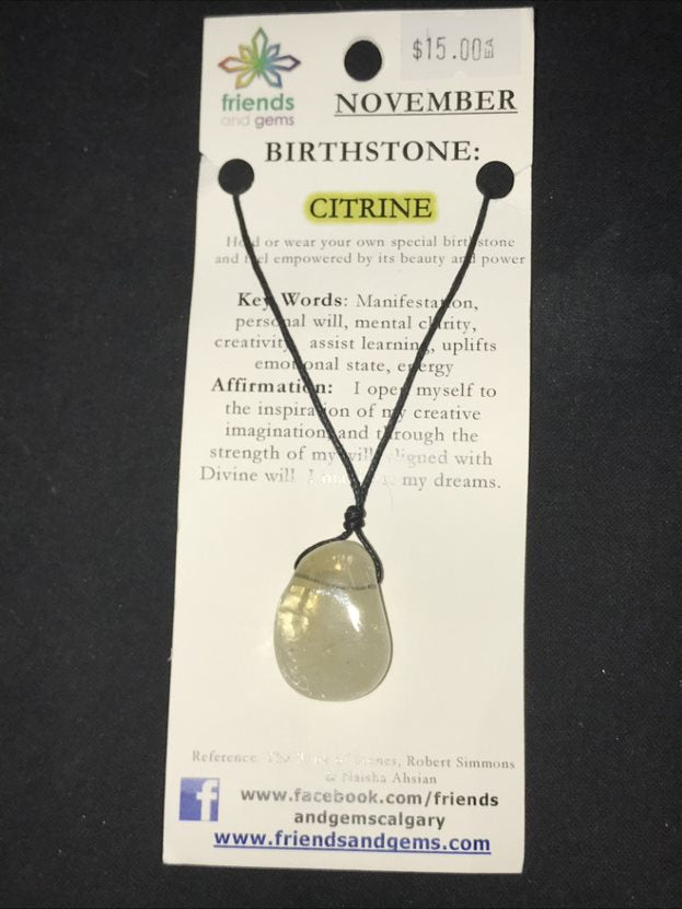 Birthstone Necklace