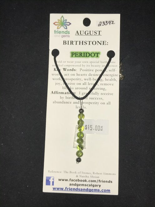 Birthstone Necklace