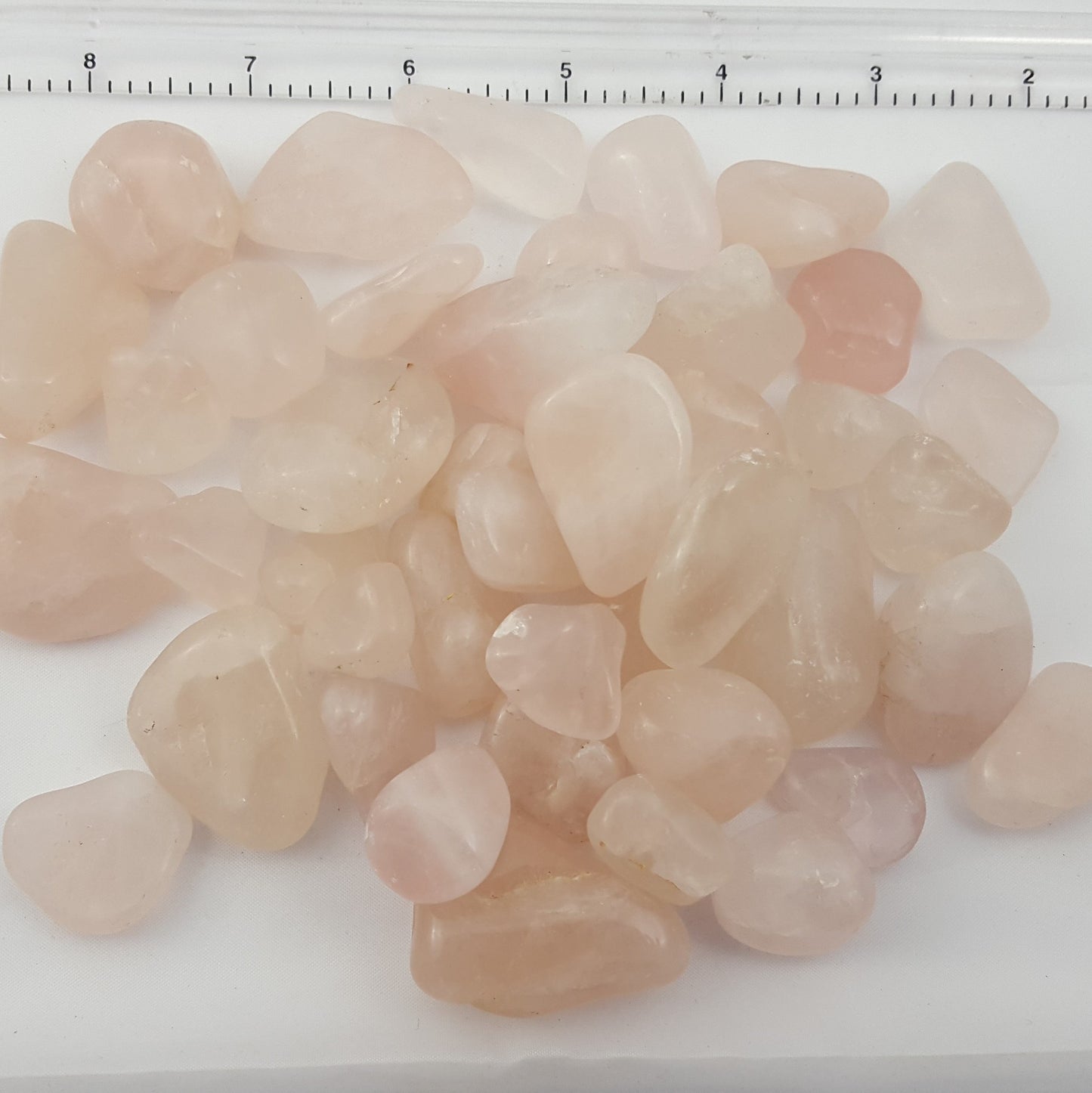 Rose Quartz Tumble by 500g, Small 20mm - 25mm