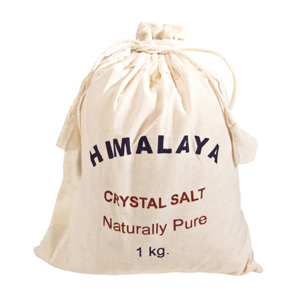 Himalayan Bath Salts 1Kg Cotton Bag
