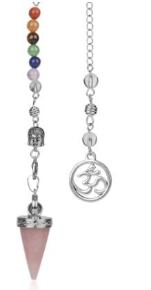 Pendulum, Cone with Om Chakra Chain - RETAIL