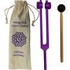 Chakra Tuning Fork with Stick, Crown, 7th