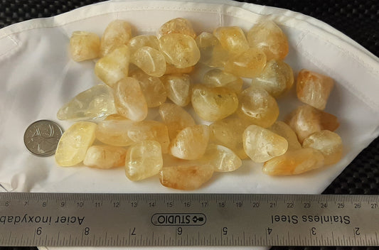 Citrine Tumble by 500g, Large 25mm - 30mm