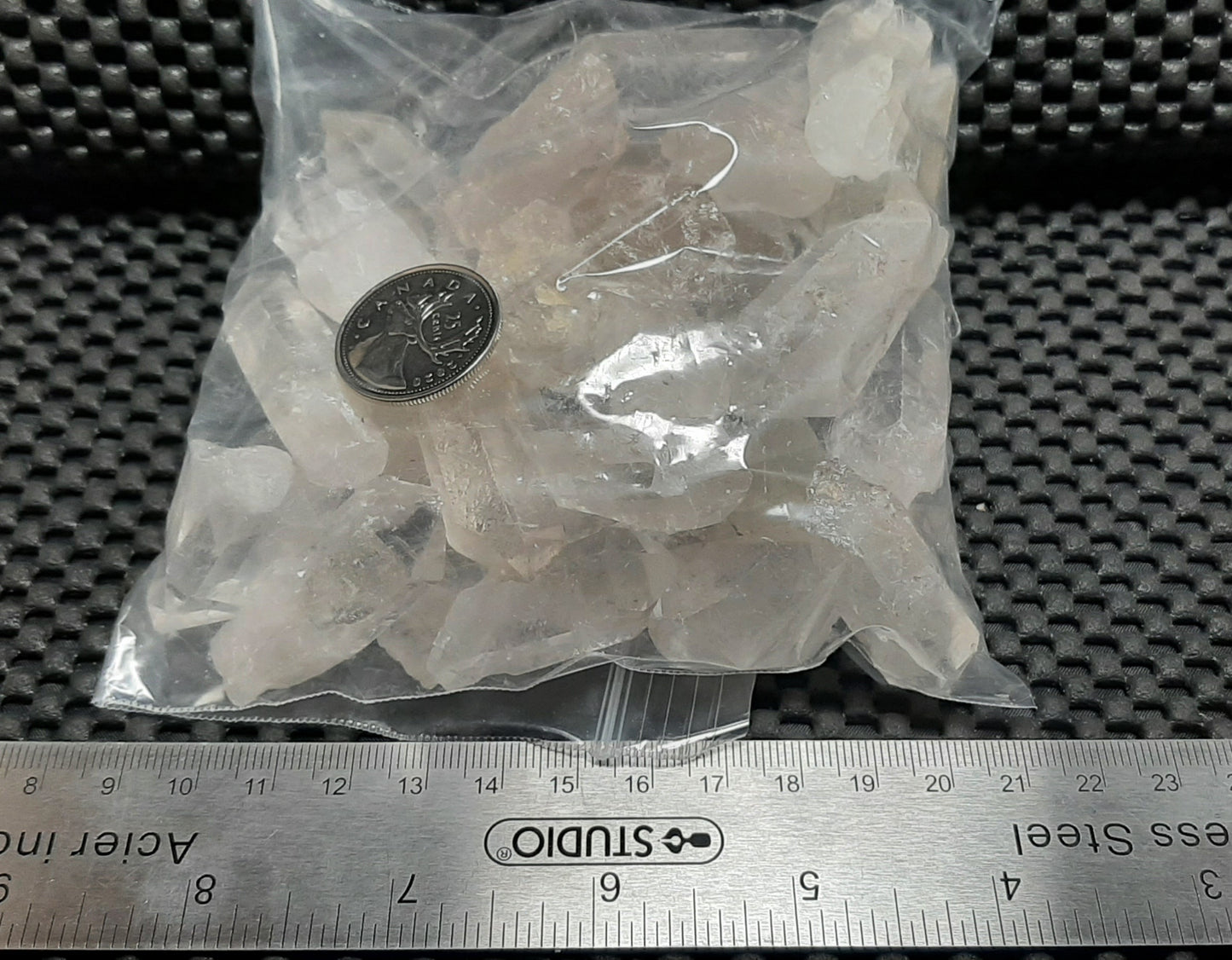 Clear Quartz Points by 500g, Medium 1-2"