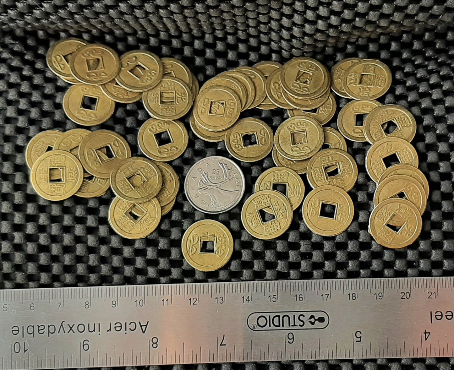 Lucky Coin 20mm, 50pc/pk
