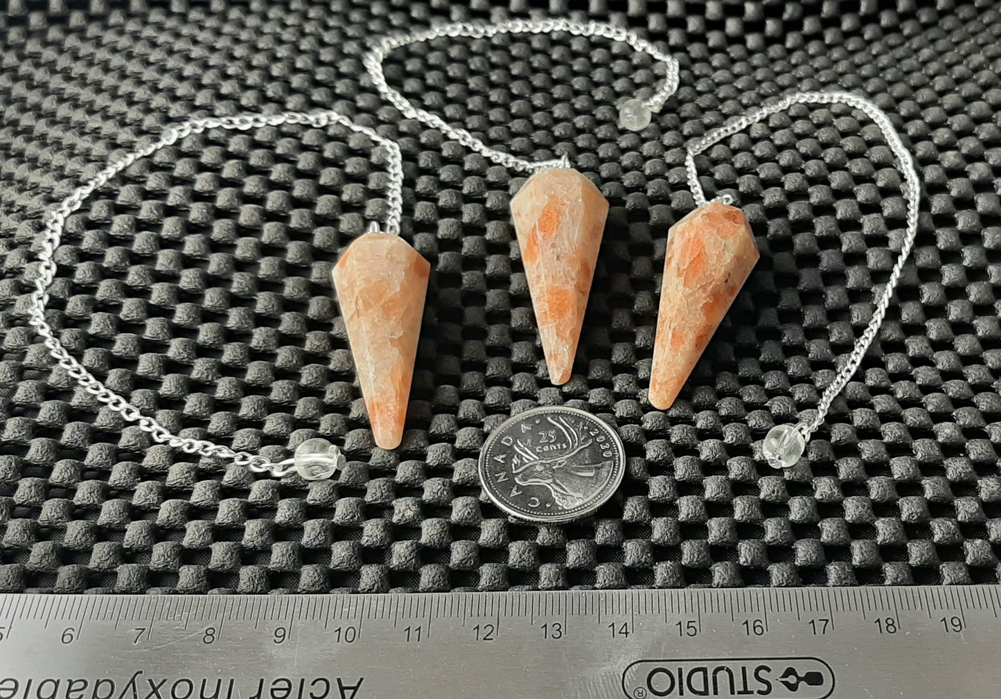 Pendulum, Facet Point, Sunstone