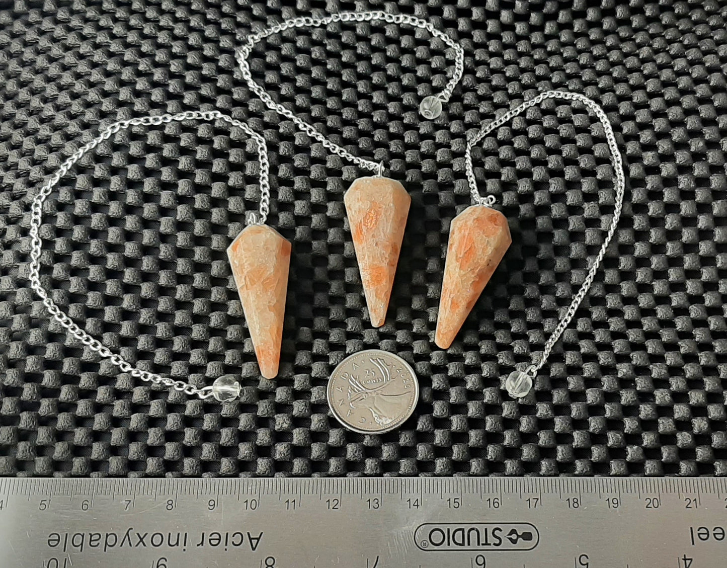 Pendulum, Facet Point, Sunstone