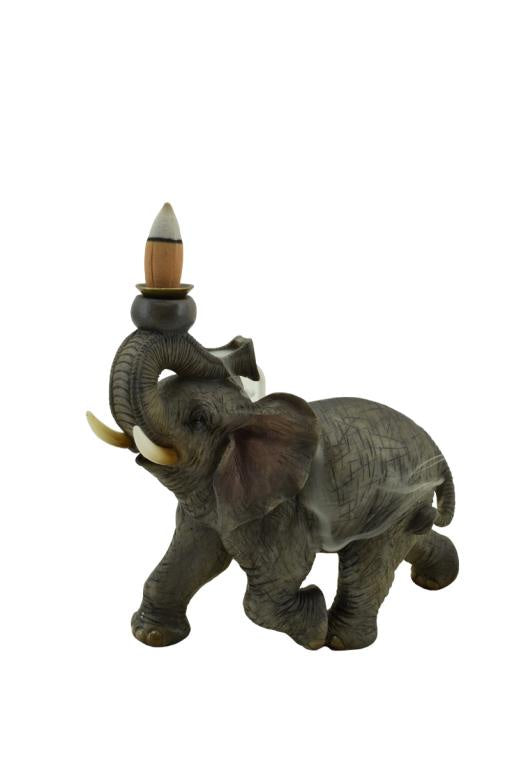 Burner, Backflow, Elephant with Trunk Raised