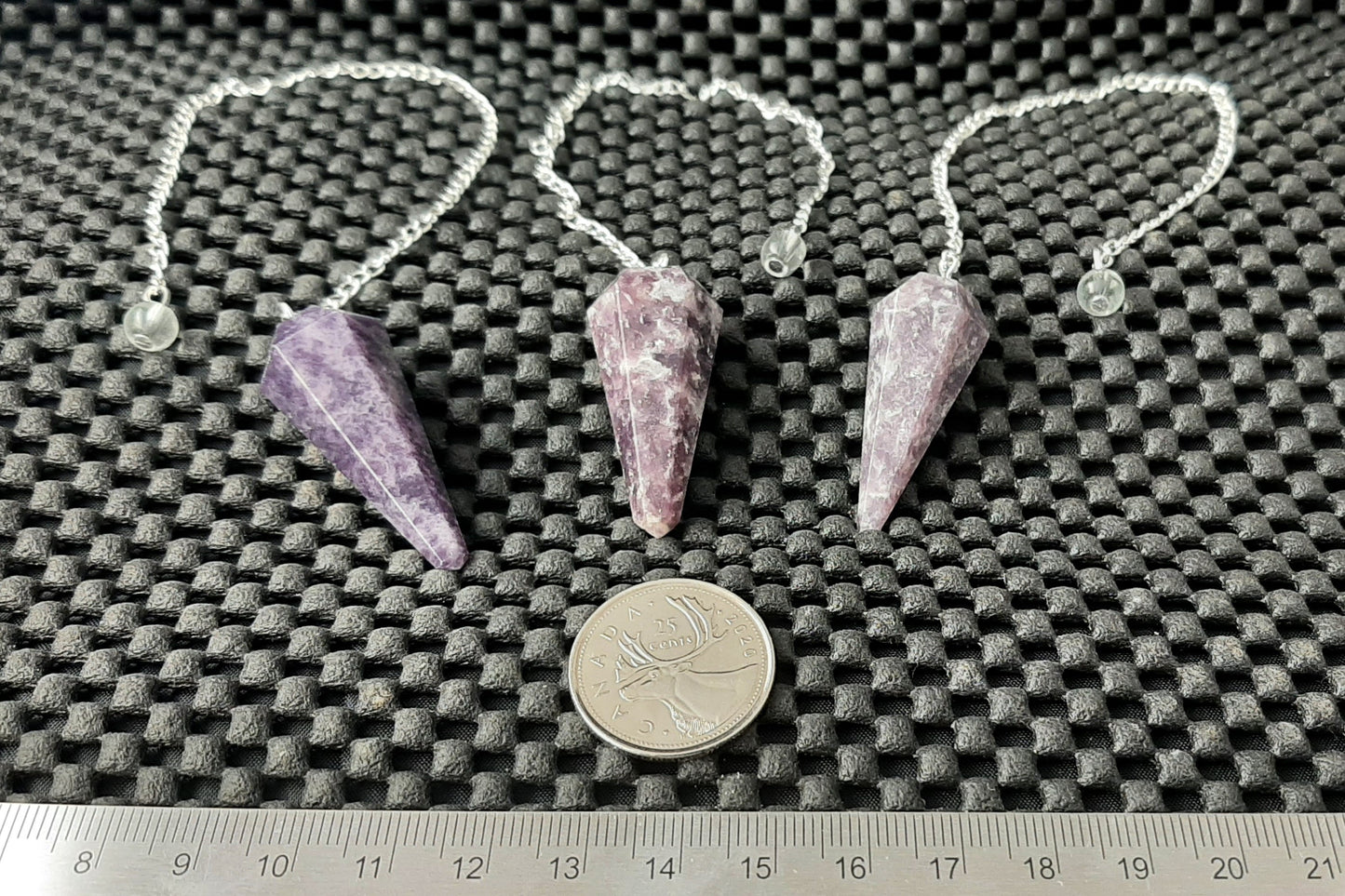 Pendulum, Facet Point, Lepidolite