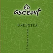 Incense, Stick, Green Tea, Ascent, 12pk