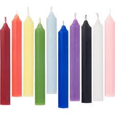 Mini Ritual Candles, 4" x 0.5" Retail