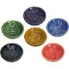 Burner, Ceramic, Incense Holder Bowl, Assorted Colours