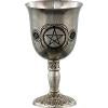 Chalice, Stainless Steel, Pentacle 7in
