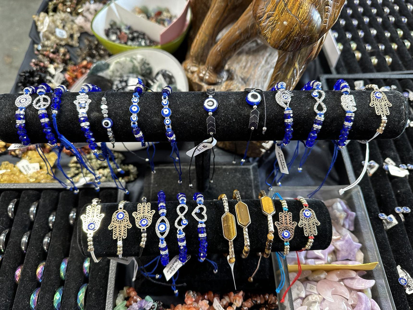 Evil Eye, Bracelet, Adjustable Cord, Assorted