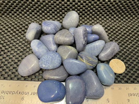 Blue Aventurine Tumble by 500g, Large ~25mm - 35mm