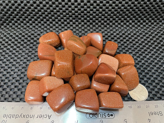 Goldstone Tumble by 500g, Large 25mm - 30mm