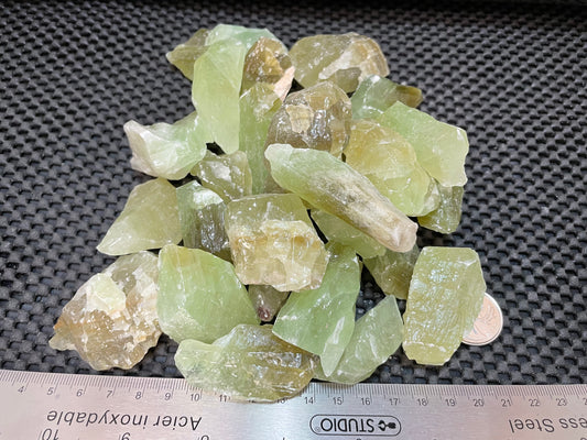Green Calcite by Kg, 1.75"-2"