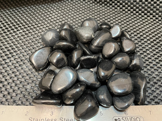 Rainbow Obsidian Tumble by 500g, Large 25mm - 30mm