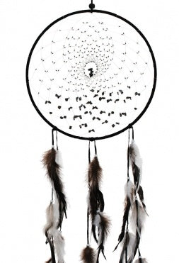 Dreamcatcher, 9" Hematite