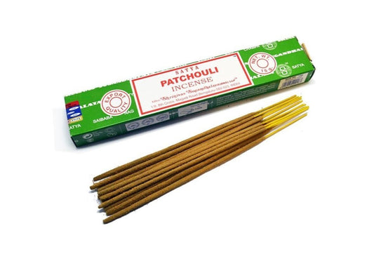 Incense, Stick, Natural Patchouli, Satya, 15g