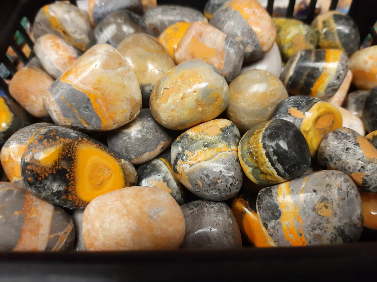 Bumblebee Jasper Tumble by 250g