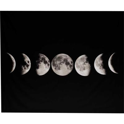 Tapestry, Moon Phases, Rayon, 58in W x 50in H