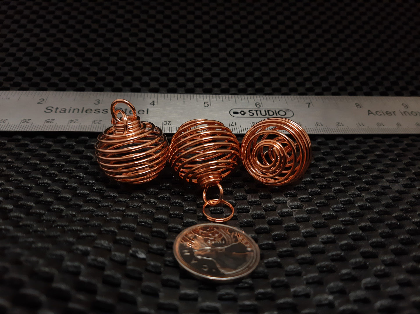 Coil Cage, Large Copper Plated, 29mm x 24mm, 20pk WS