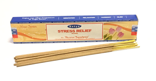 Incense, Stick, Stress Relief, Satya, 15g