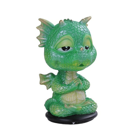 Dragon Bobble Head, Green
