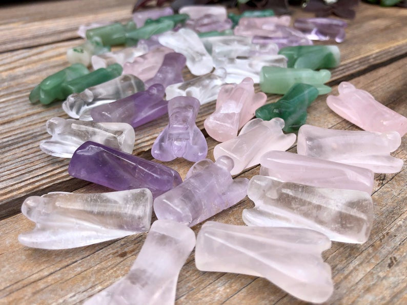 Assorted Stone Pocket Angel