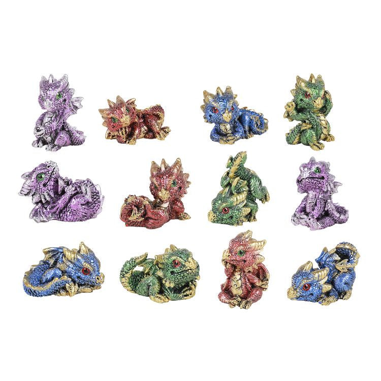Mini Colourful Dragon Babies Cute